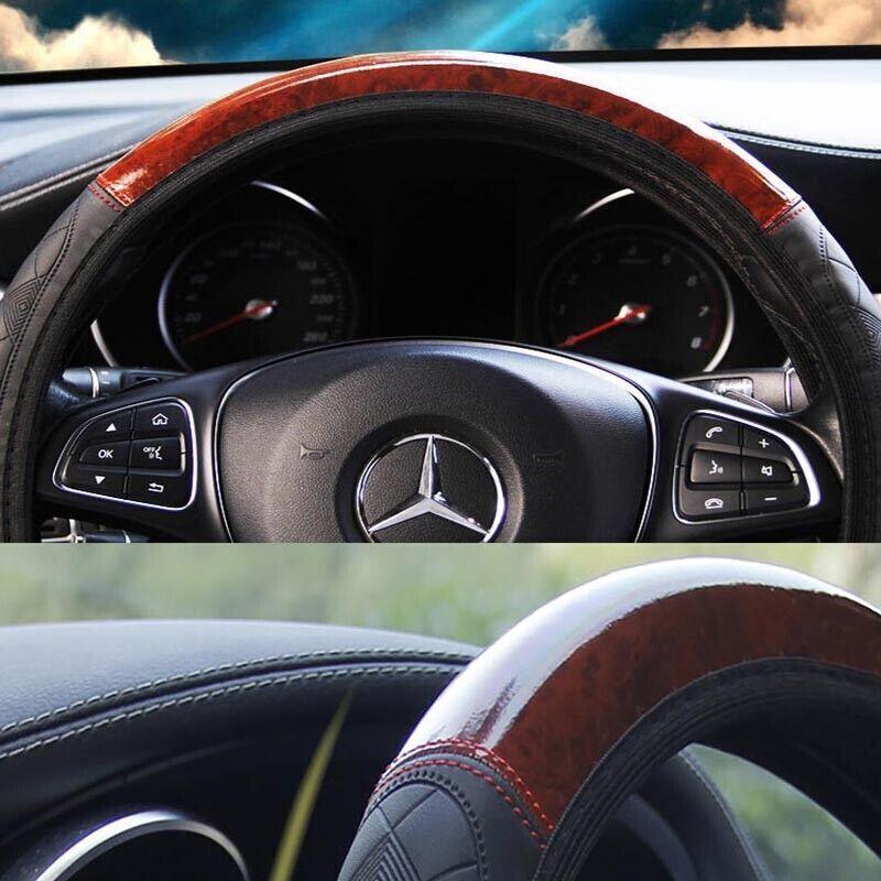 PU Leather Car Steering Wheel — view 5
