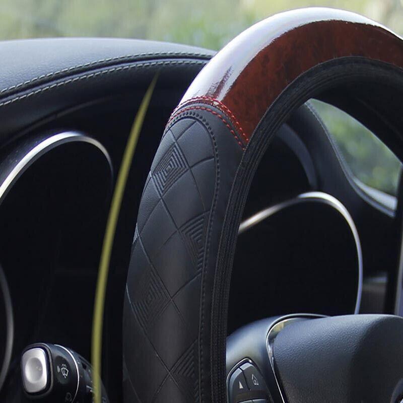 PU Leather Car Steering Wheel — view 6