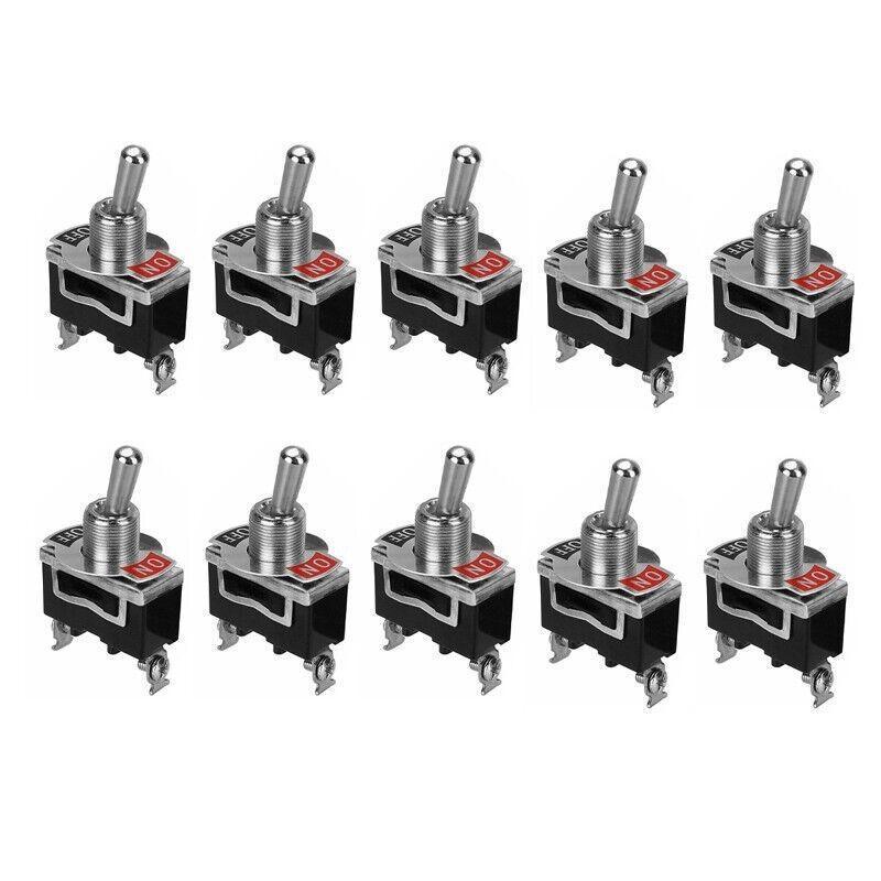 10PCS 12V Waterproof Toggle Switch — view 3