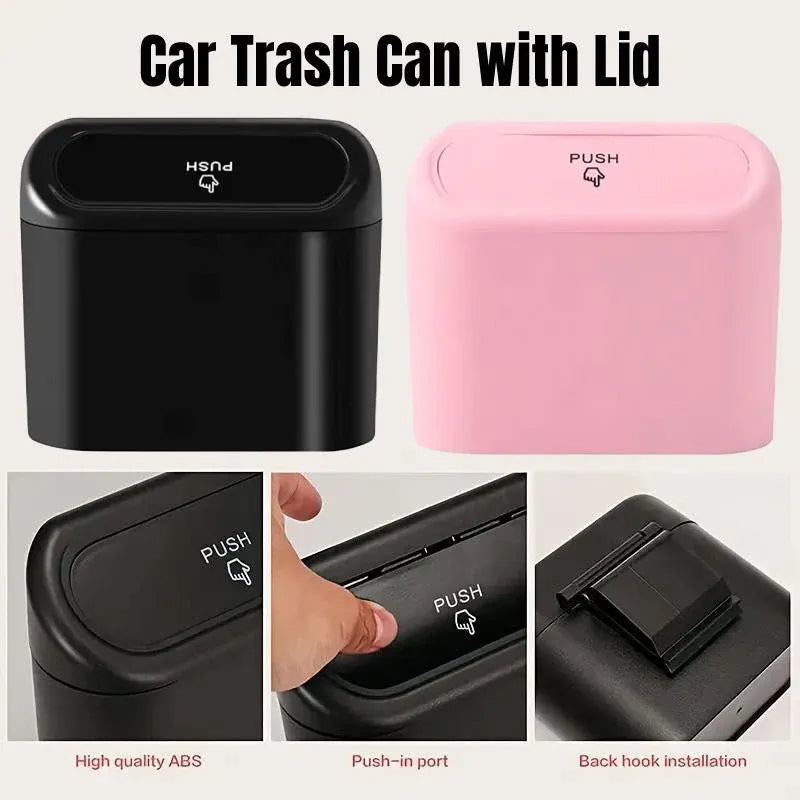 Car Wastebasket Door Mounted Multifunctional — view 3