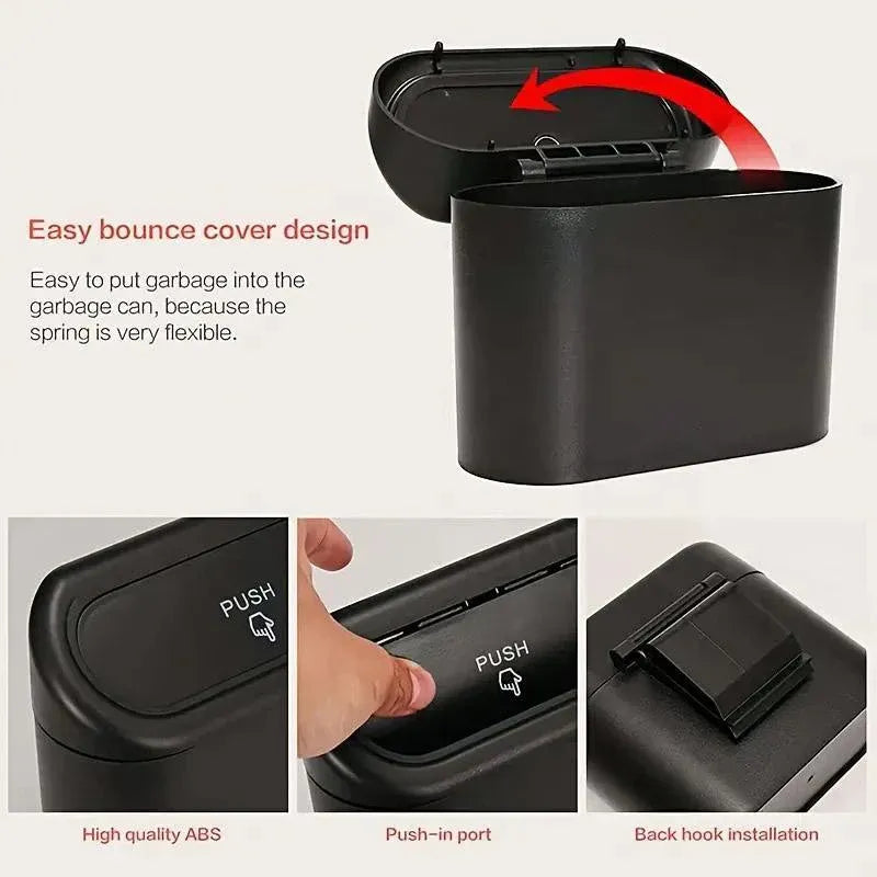Car Wastebasket Door Mounted Multifunctional — view 10