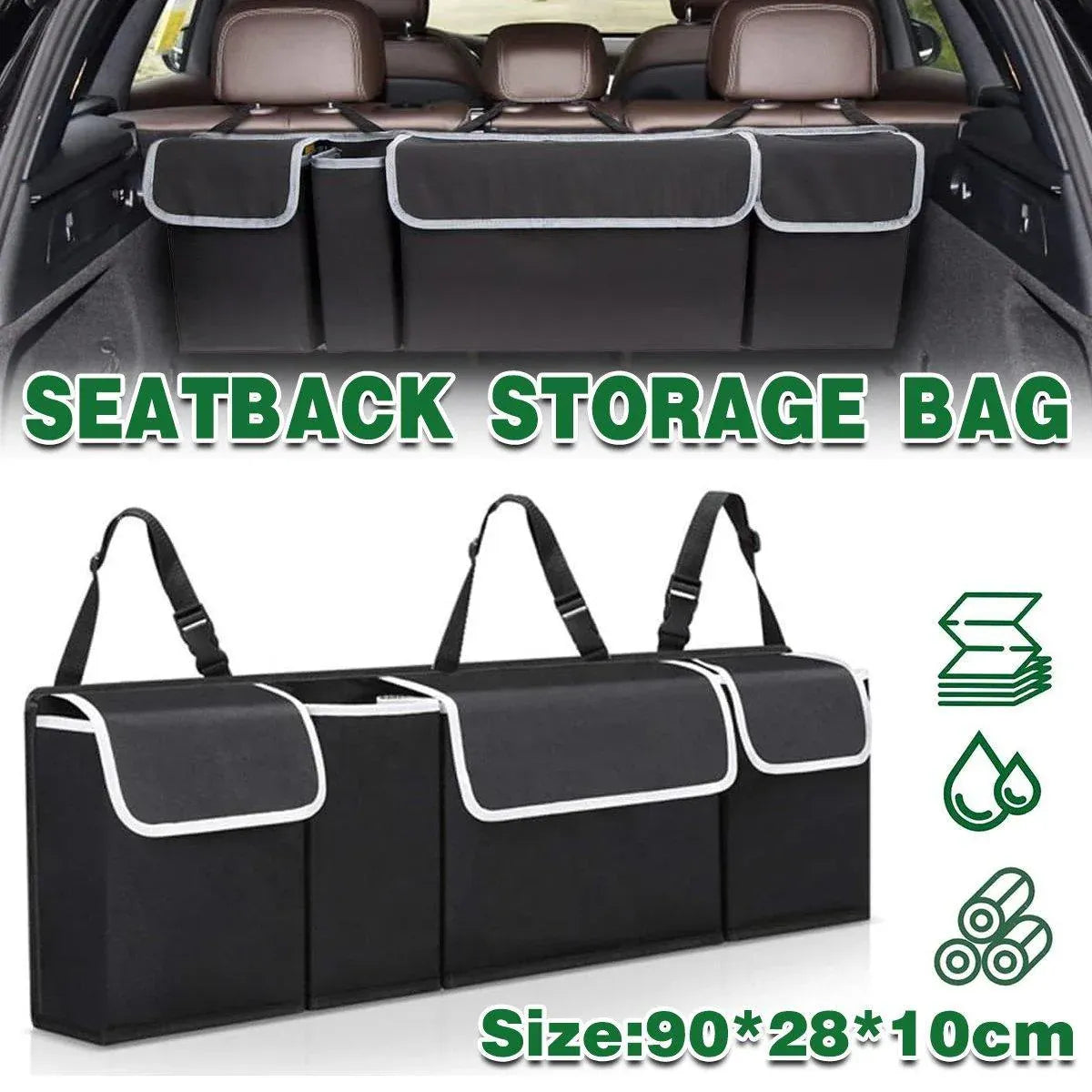 Car Trunk Seatback Storage Bag — view 2