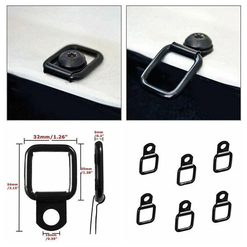 6PCS Black Heavy Duty Fixing — view 7