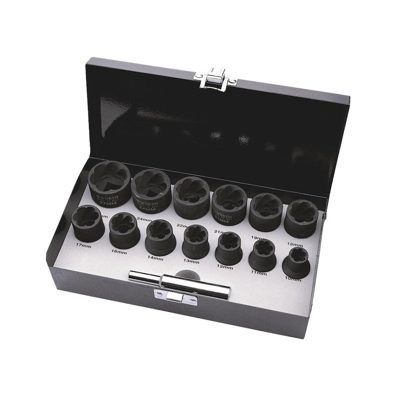 14pcs Wurth 1/2 inch Spiral Twist — view 2