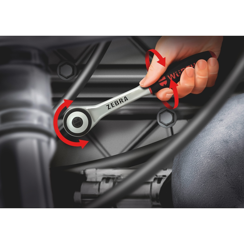 Würth Zebra Reversible Ratchet 1/2 — view 8