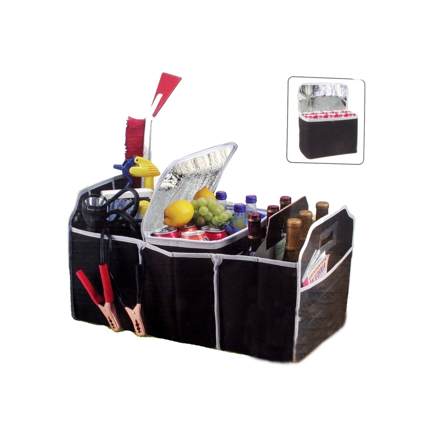 Deluxe Collapsible Car Boot Organiser — view 9