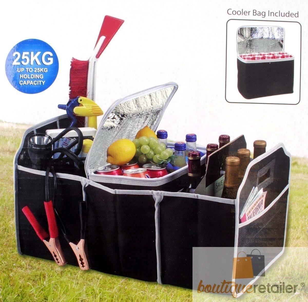 Deluxe Collapsible Car Boot Organiser — view 11