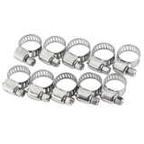 10pcs Hose Clamp Cars Motorcycle Fuel — view 2