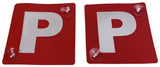 2x Red P Plates Suction Probationary — view 5