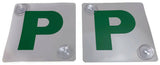 2x Green P Plates Suction Probationary — view 5