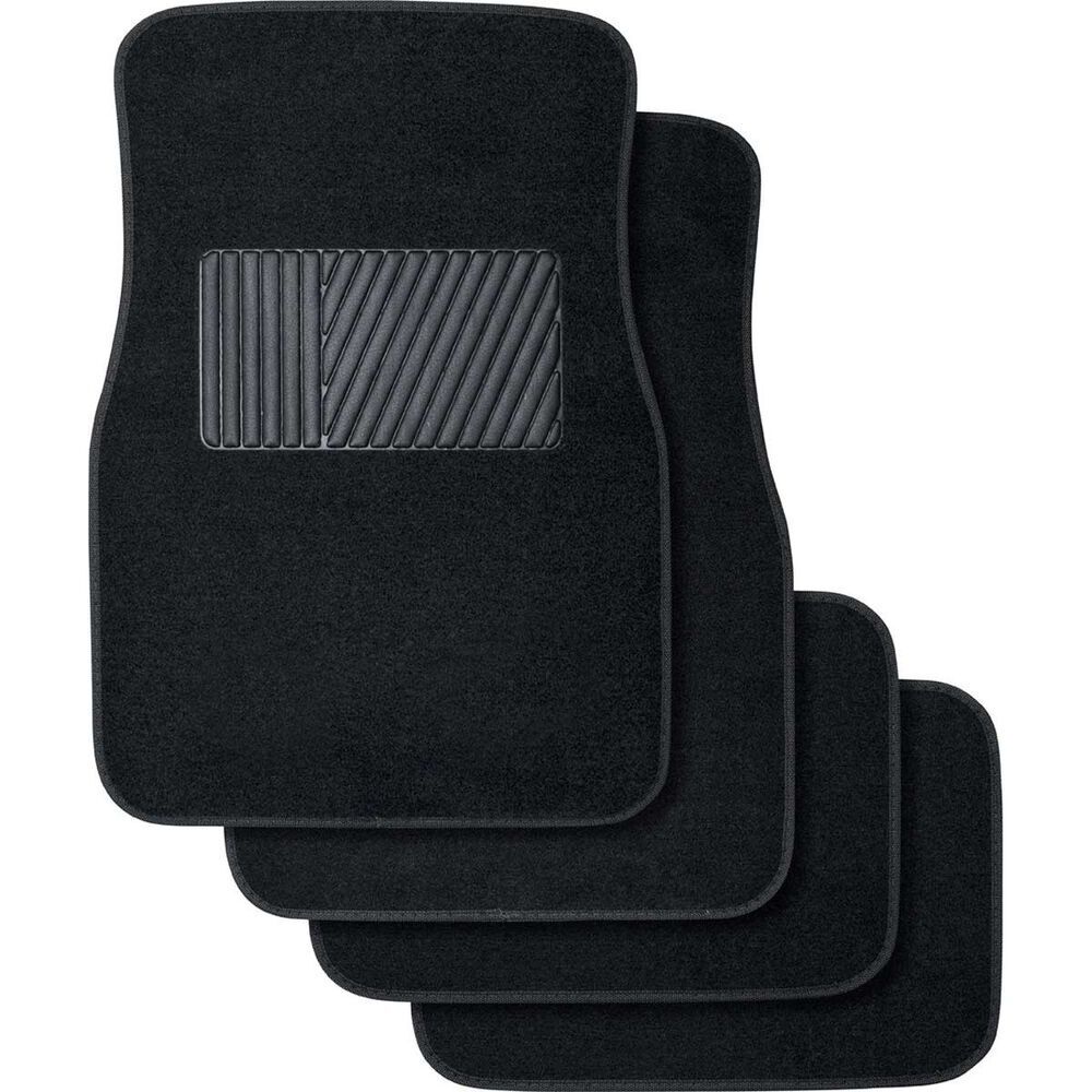 4pcs Car Floor Mats Front Rear — view 3