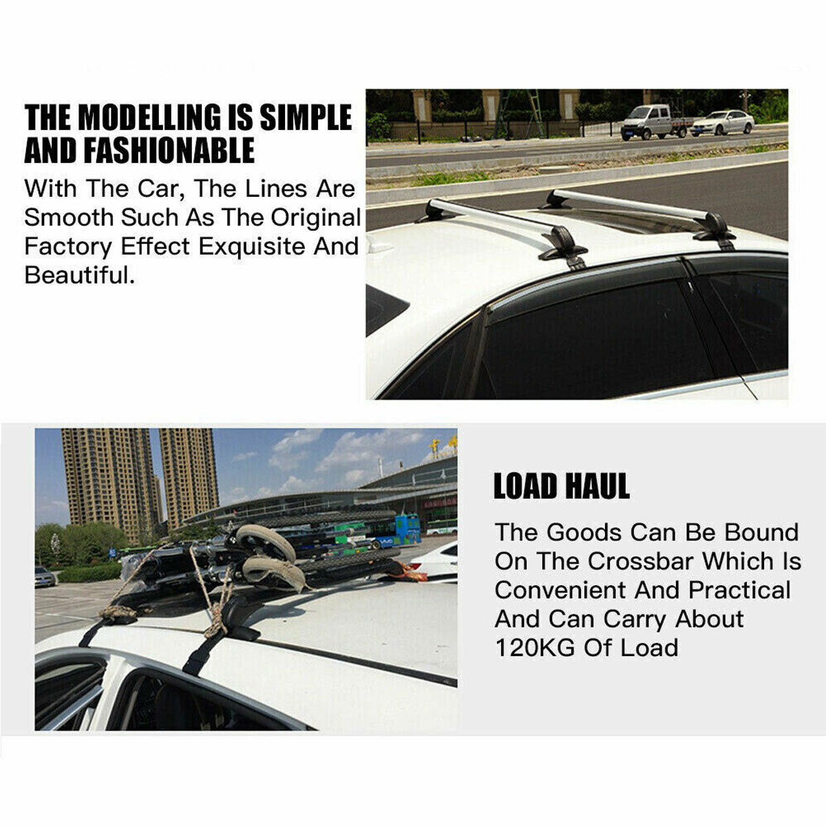 115cm Universal Car Roof Racks Carrier — view 7