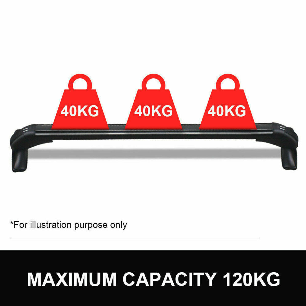 115cm Universal Car Roof Racks Carrier — view 9