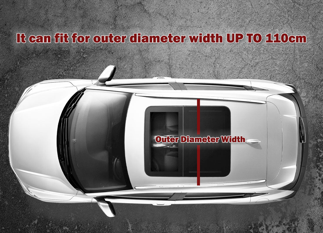 Universal Adjustable Aluminium Alloy Car Roof — view 3