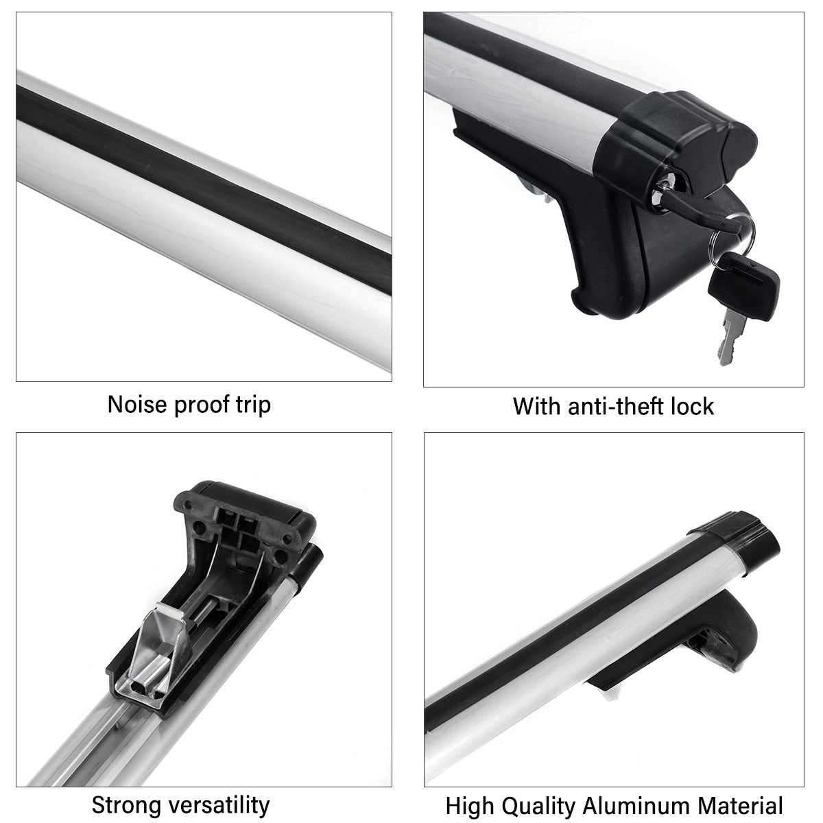 Universal Adjustable Aluminium Alloy Car Roof — view 8