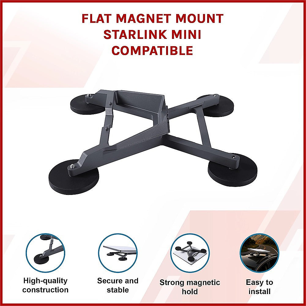 Flat Magnet Mount Starlink Mini Compatible — view 4