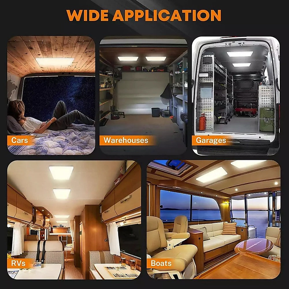 RV Caravan Interior LED Ceiling Light — view 5