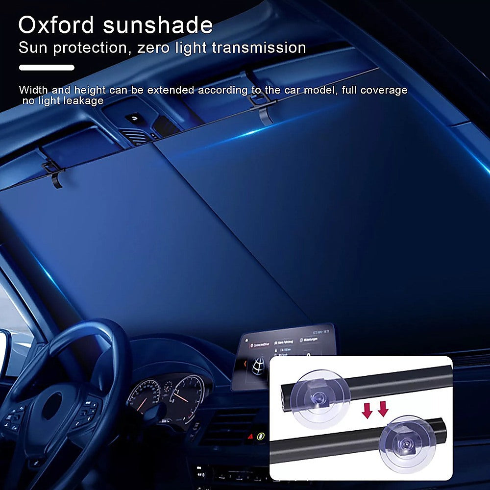 Retractable Sunshade for Car Windshield UV — view 6