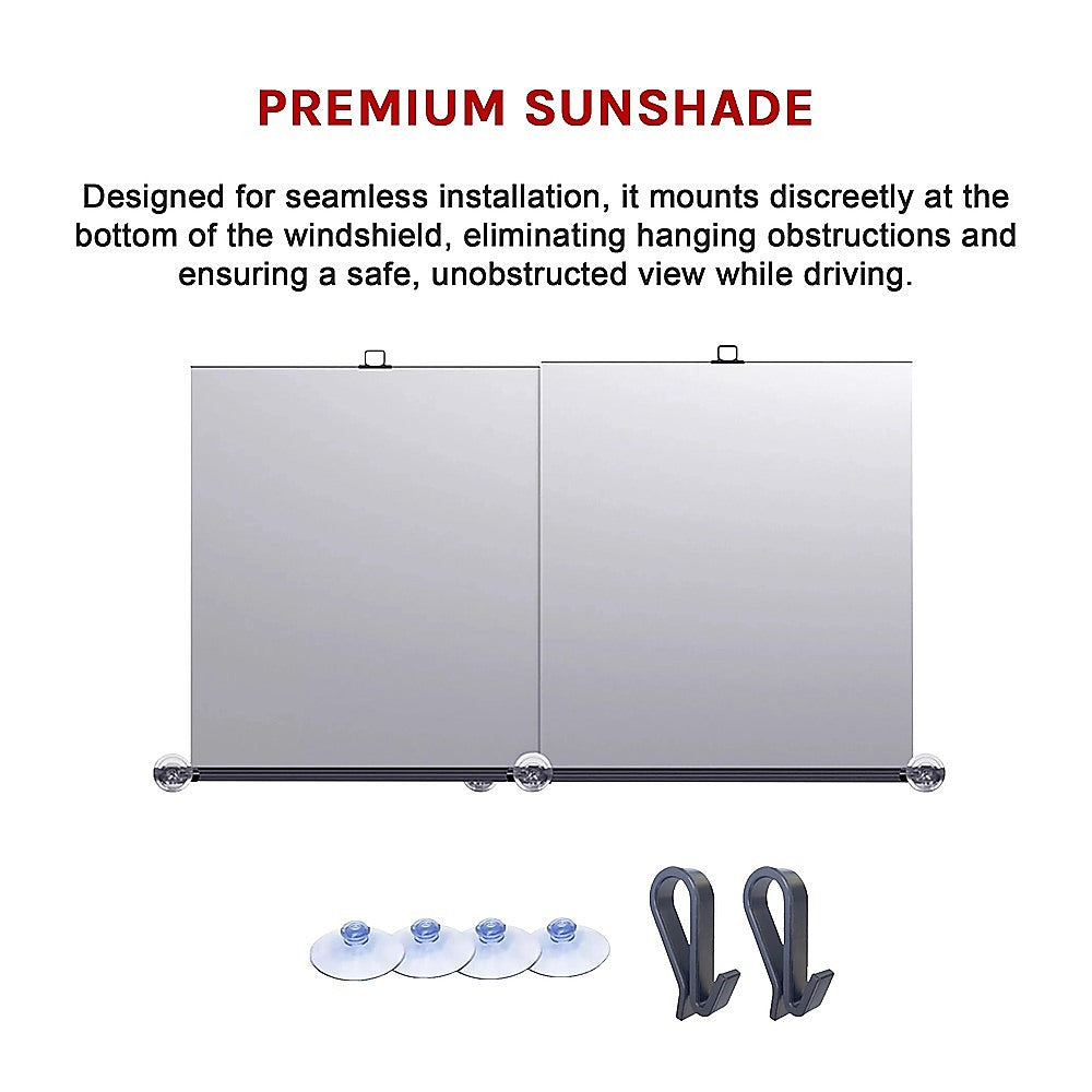 Retractable Sunshade for Car Windshield UV — view 10