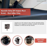 Adjustable Folding UHF Antennas Mount — view 11