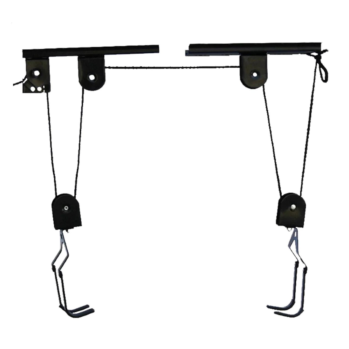 Heavy duty bike hoist pulley lift — view 2