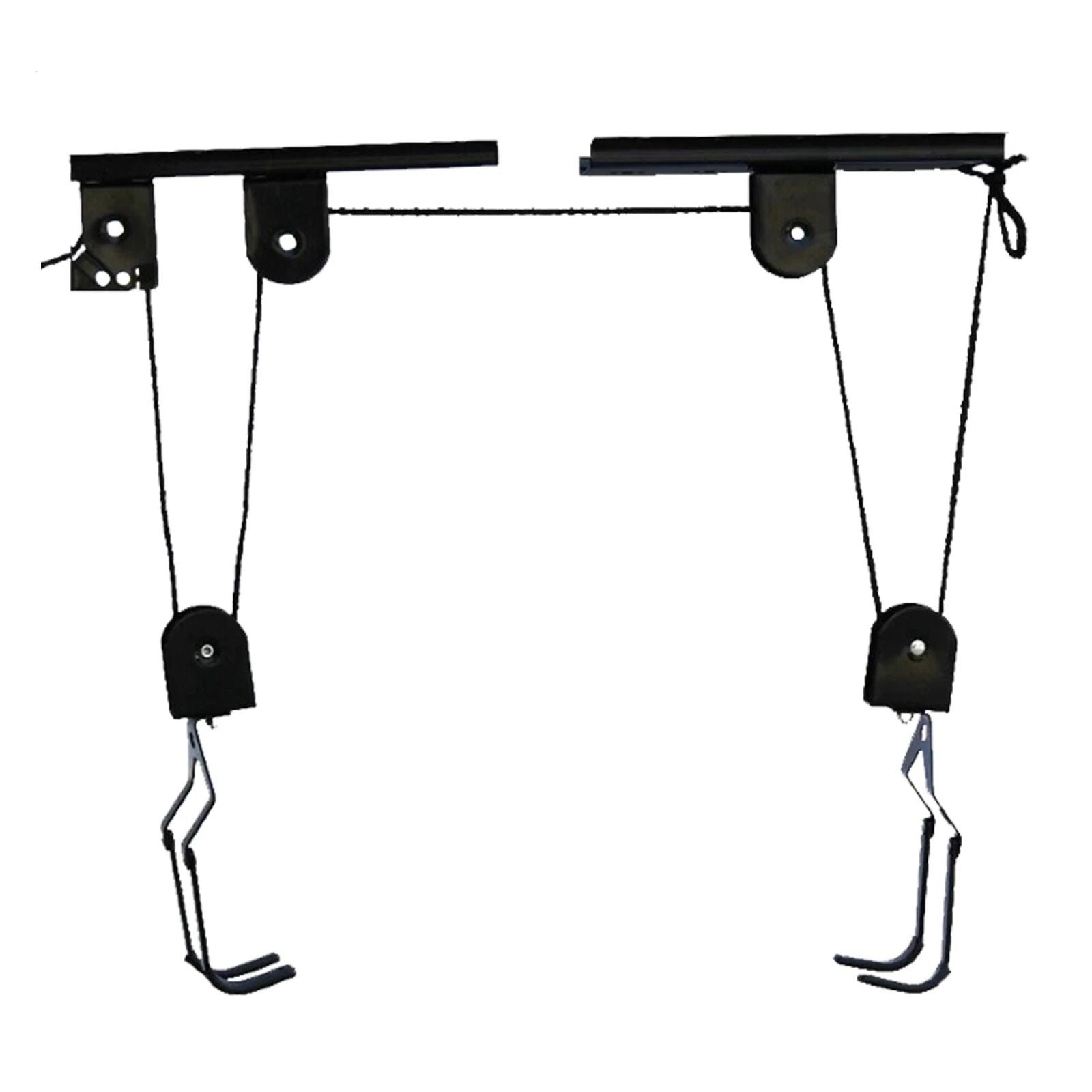 Heavy duty bike hoist pulley lift — view 2