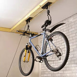 Heavy duty bike hoist pulley lift — view 3