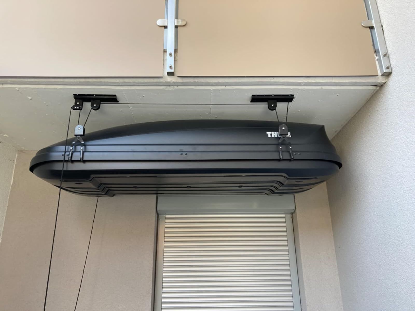 Heavy duty bike hoist pulley lift — view 8