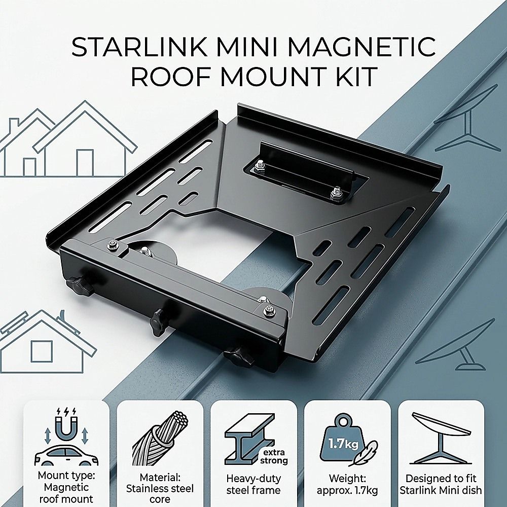 Starlink Mini magnetic roof mount kit — view 4