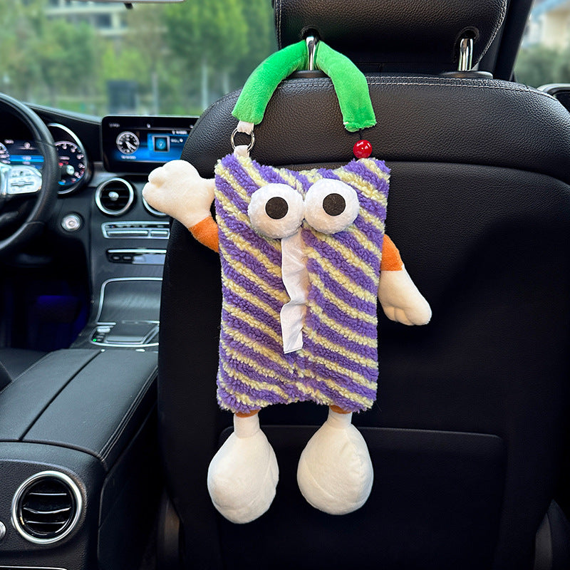Striped Tissue Holder for Car Fun — view 4