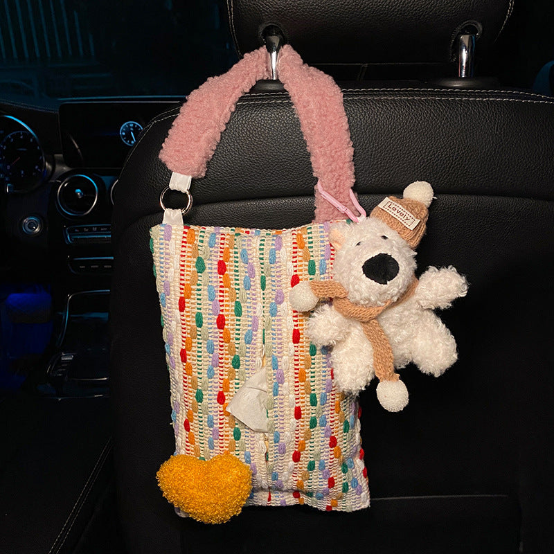 Cute Bear Car Tissue Holder — view 3