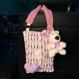 Cute Bear Car Tissue Holder — view 2