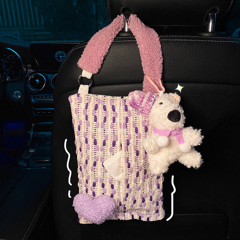 Cute Bear Car Tissue Holder — view 6