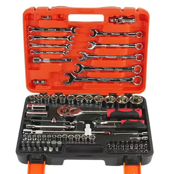 82-Piece Professional Automotive Repair Tool Set — view 2