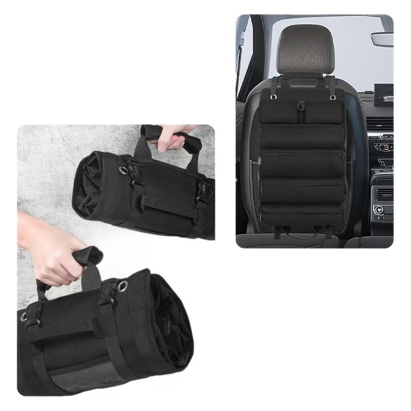 Car Tool Roll-Up Bag Portable Electrician — view 3
