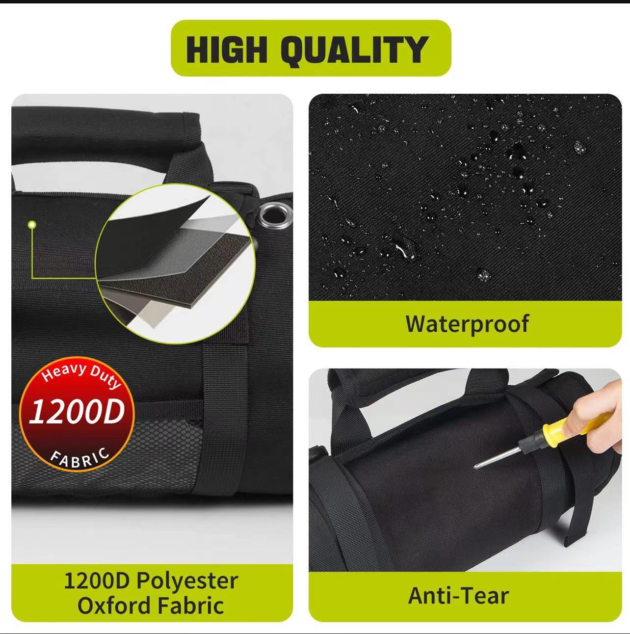 Car Tool Roll-Up Bag Portable Electrician — view 4