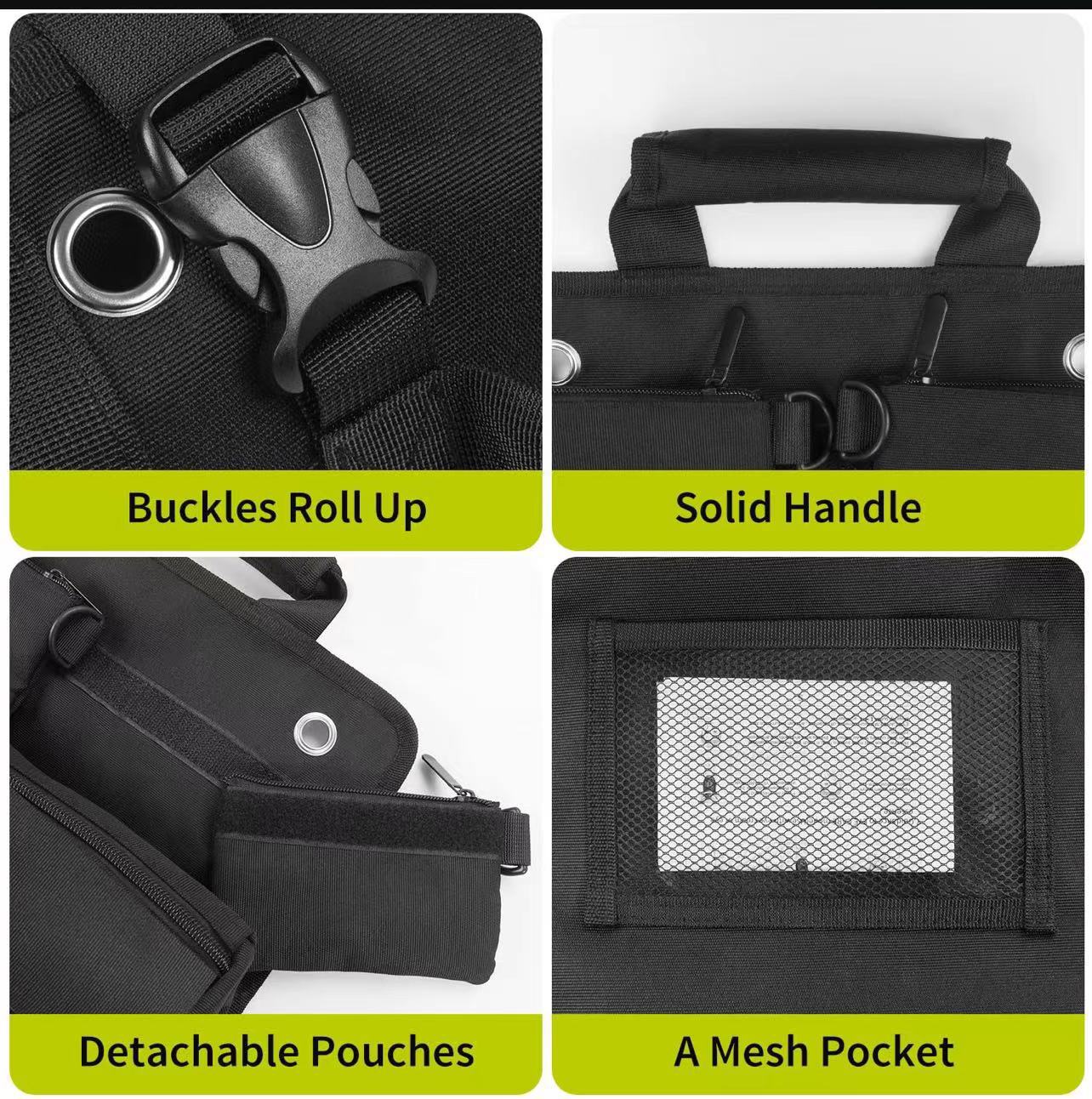 Car Tool Roll-Up Bag Portable Electrician — view 5
