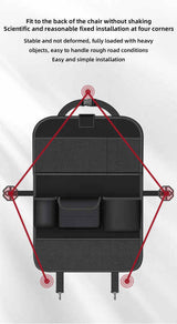 Leather Car Seat Back Organiser — view 6