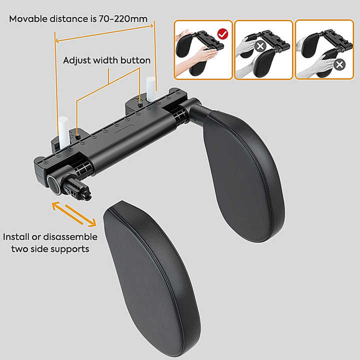 Adjustable 3D Memory Foam Car Seat — view 5