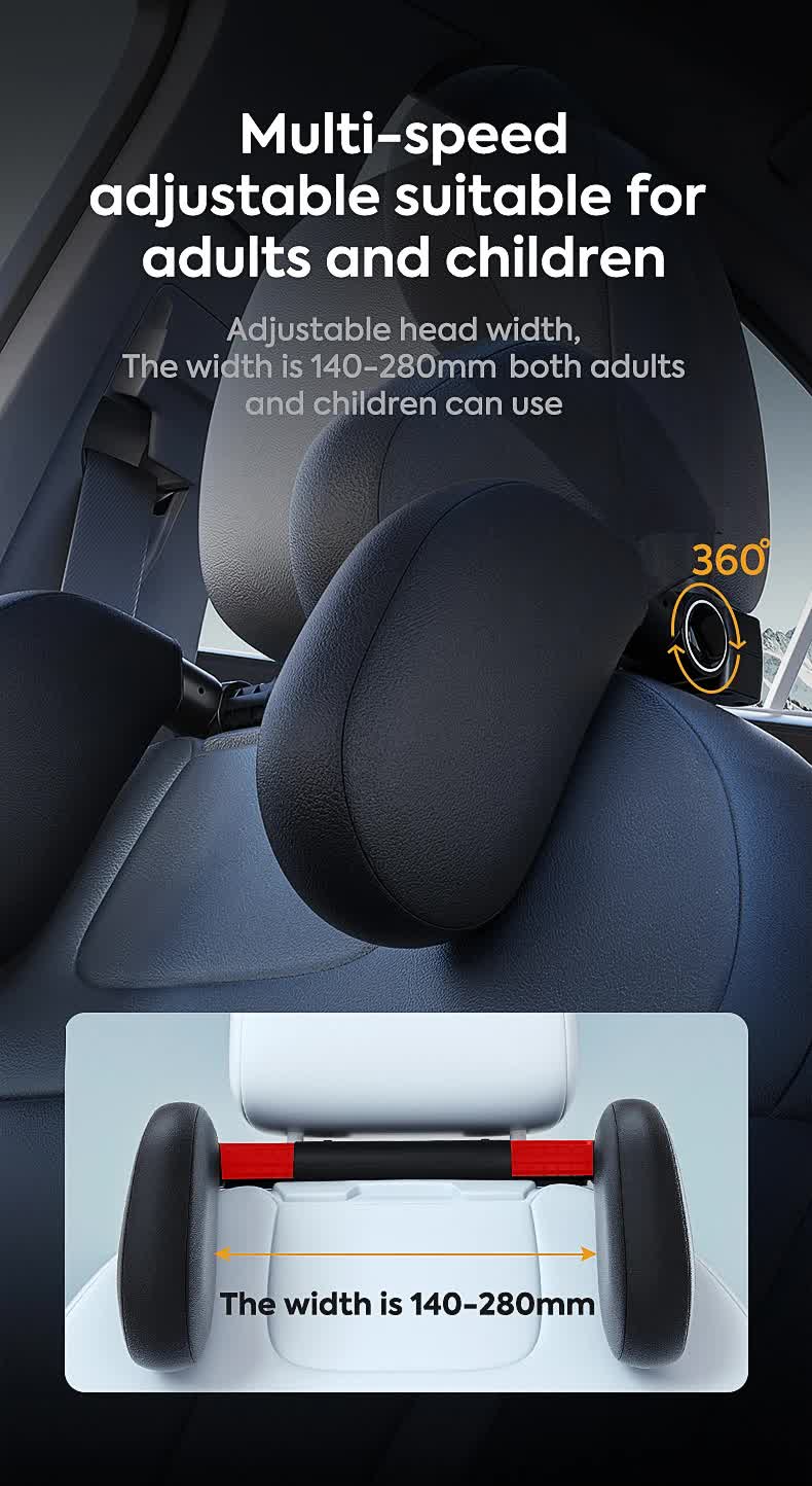 Adjustable 3D Memory Foam Car Seat — view 6