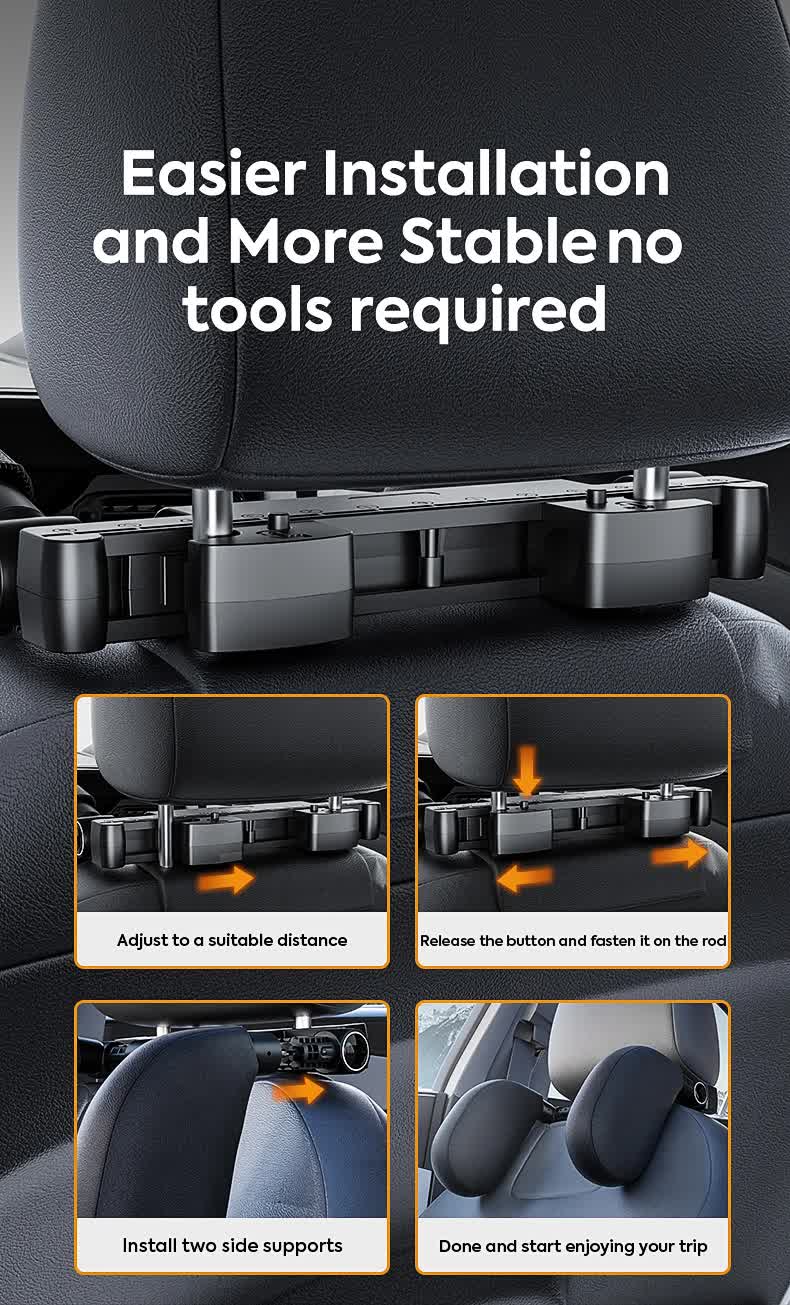 Adjustable 3D Memory Foam Car Seat — view 7