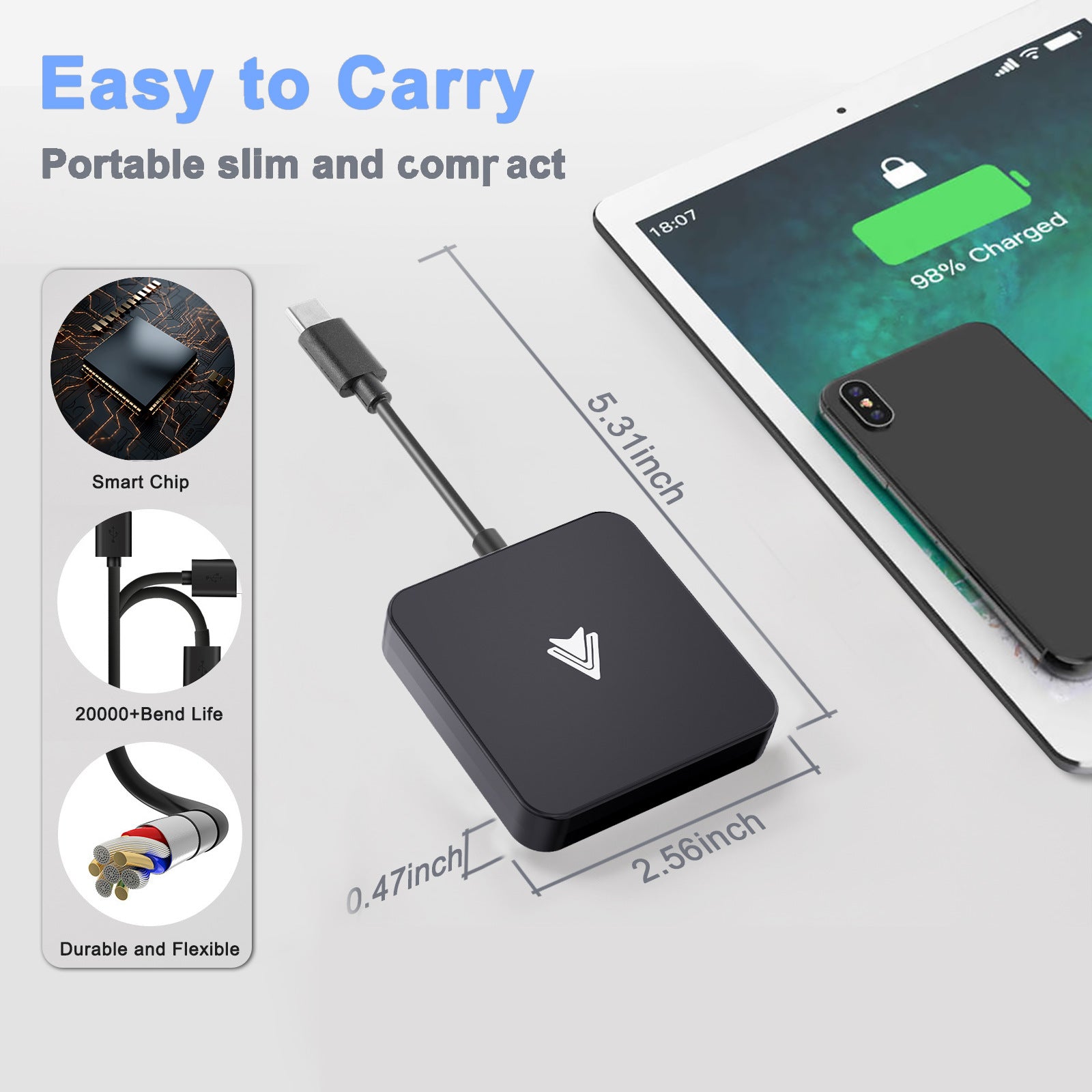 Car Wireless Android Auto Adapter Transform — view 5