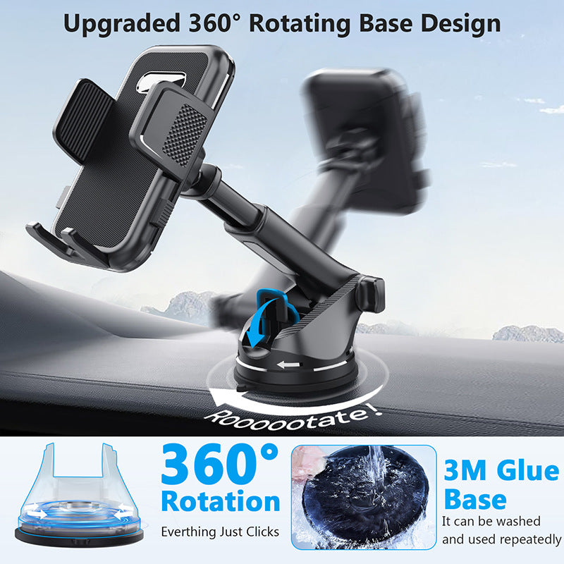 Adjustable Car Phone Holder Universal Suction — view 4