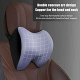 Black Memory Foam Car Seat Neck — view 3