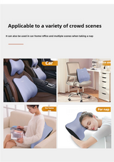 Black Memory Foam Car Seat Neck — view 6