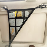 Beige Car Roof Triangular Storage Net — view 3