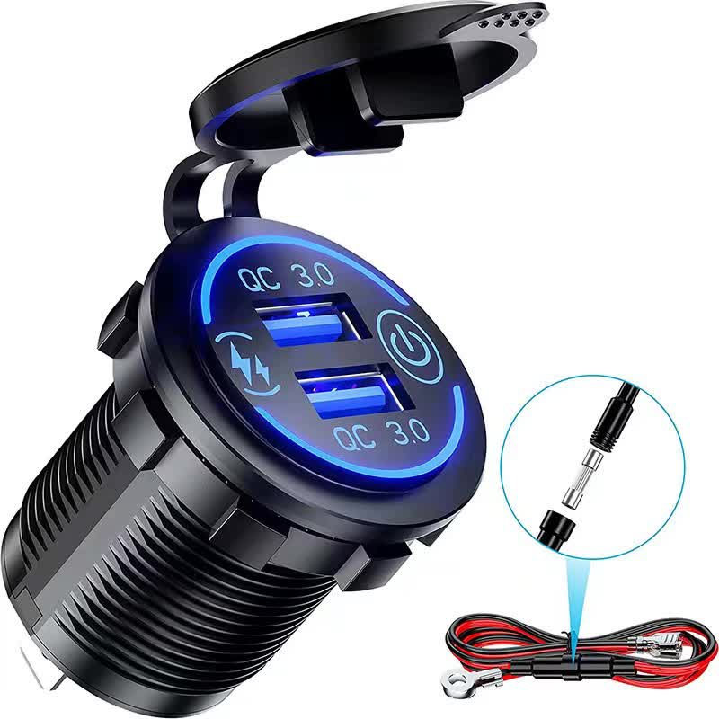 2 PCS 45W Car USB Charger — view 2