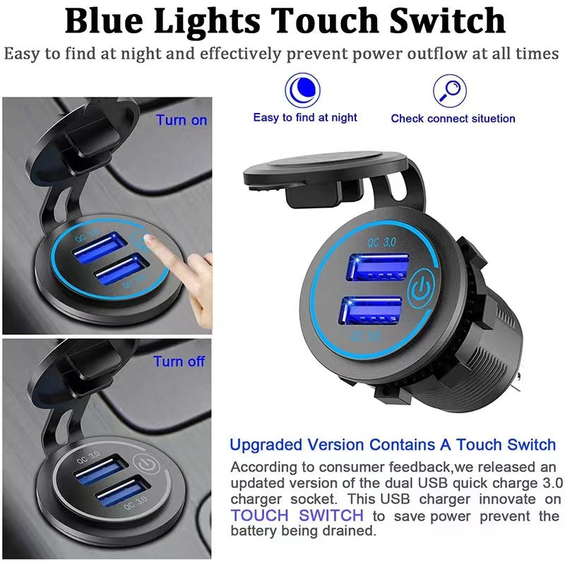 2 PCS 45W Car USB Charger — view 5