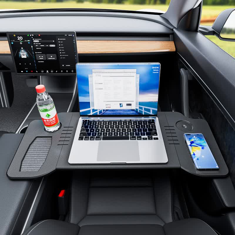 Foldable Car Desk for Front Seat — view 3