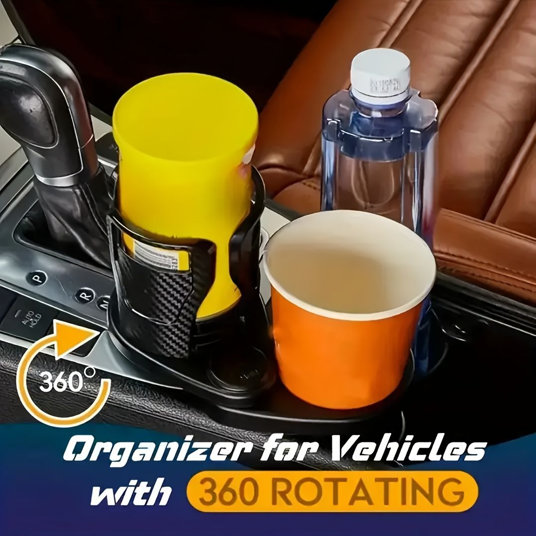 3 PCS Black 2-in-1 Universal Car Cup — view 5